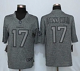 Nike Limited Miami Dolphins #17 Tannehill Gray Men's Stitched Gridiron Gray Jersey,baseball caps,new era cap wholesale,wholesale hats